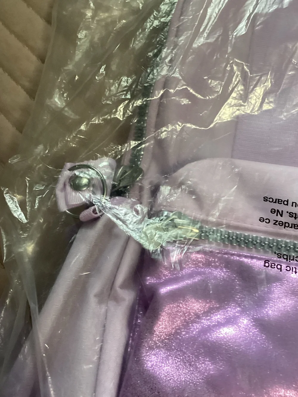 Kids Lavender Backpack and Lunch Bag Set - Purple